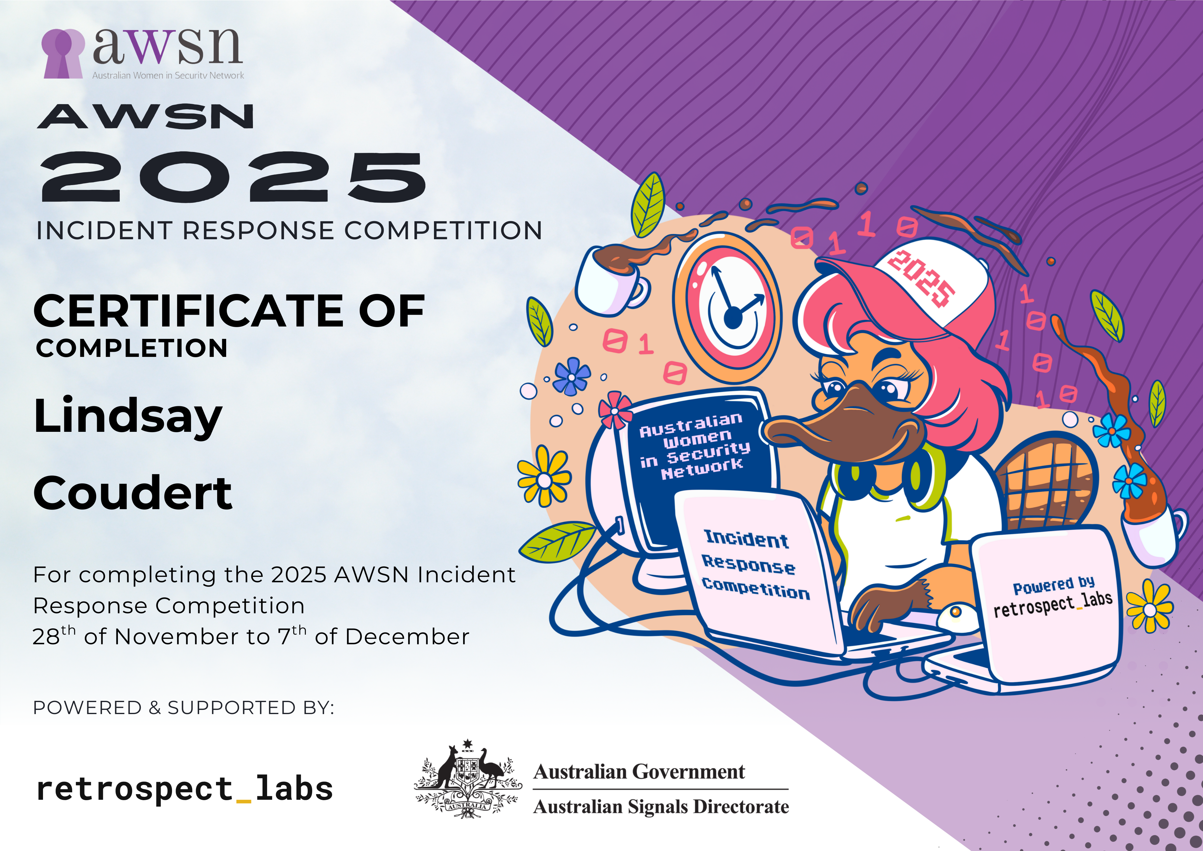 AWSN 2024 IR challenge